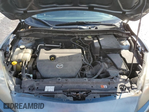 2010 Mazda 3 i Touring with VIN JM1BL1SFXA1241759, listed as a Copart auction lot 42509225 with 168,052 mi miles and Salvage Title. Bid and sale history available at DreamBid. Image 11.