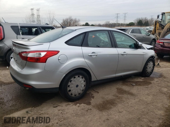 2012 Ford Focus SE with VIN 1FAHP3F23CL342009, listed as a Copart auction lot 82559444 with 167,488 mi miles and Salvage Title. Bid and sale history available at DreamBid. Image 3.