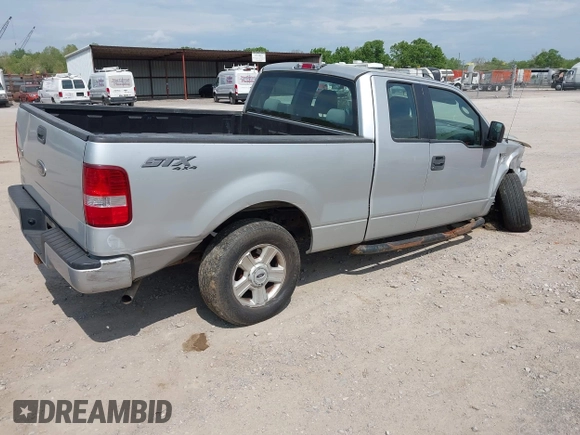 2005 Ford F-150 STX with VIN 1FTRX14W55FA69973, listed as a IAAI auction lot 42080948 with 250,000 mi miles and . Bid and sale history available at carsss.com. Image 4.