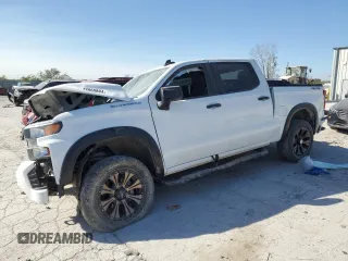 2019 Chevrolet Silverado 1500 Custom with VIN 3GCPYBEH1KG276770, listed as a Copart auction lot 74860884 with Not Provided miles and Salvage Title. Bid and sale history available at DreamBid. Image 1.