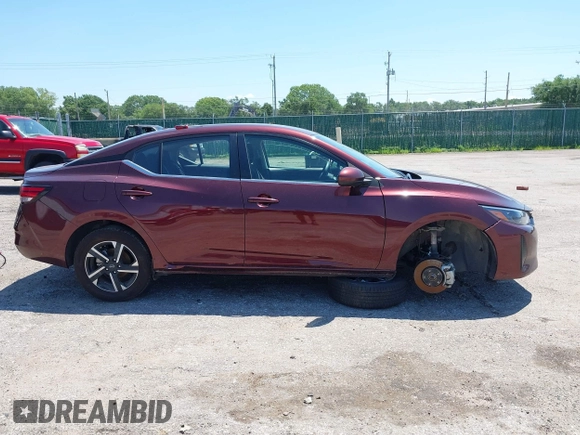 2024 Nissan Sentra SV с VIN 3N1AB8CV4RY340682, выставлен на аукционе IAAI как лот 42688774 с пробегом 40 073 миль миль и . История ставок и продаж доступна на DreamBid. Изображение 13.