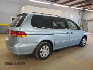 2004 Honda Odyssey EX-L z VIN 5FNRL18044B020316, wystawiony jako Copart lot #56027435 z przebiegiem 192 429 mil mil oraz Szkoda całkowita • Salvage title. Historia ofert i sprzedaży dostępna na DreamBid. Obrazek 3.