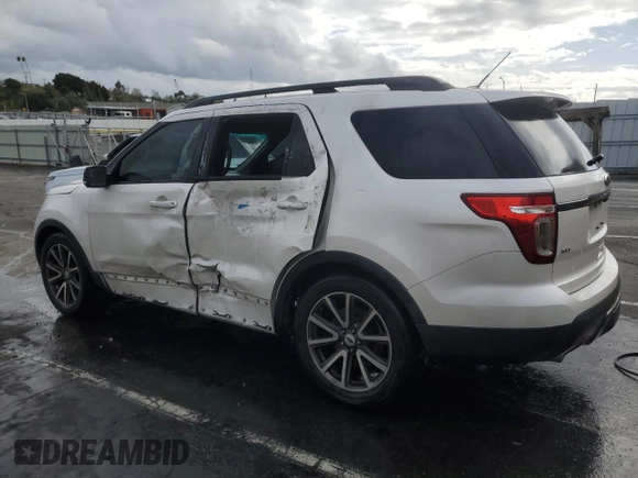 2015 Ford Explorer XLT with VIN 1FM5K7D89FGC65987, listed as a Copart auction lot 51113845 with 113,901 mi miles and Clean Title. Bid and sale history available at carsss.com. Image 2.