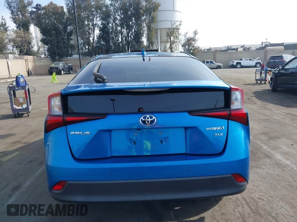 2019 Toyota Prius L Eco z VIN JTDKARFU2K3075756, wystawiony jako IAAI lot #41459946 z przebiegiem 75 382 mil mil oraz . Historia ofert i sprzedaży dostępna na DreamBid. Obrazek 17.