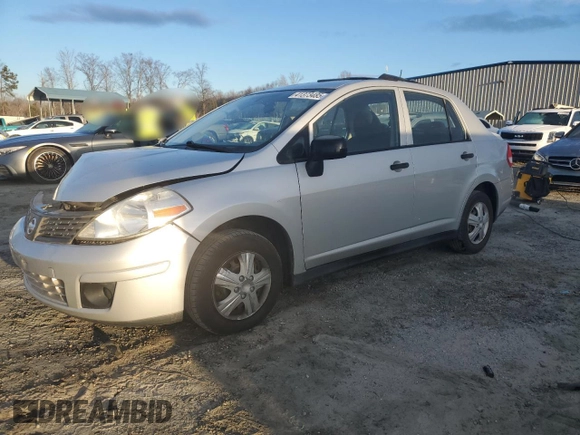 2010 Nissan Versa 1.6 with VIN 3N1CC1AP1AL400484, listed as a Copart auction lot 41373485 with 162,354 mi miles and Salvage Title. Bid and sale history available at carsss.com. Image 1.