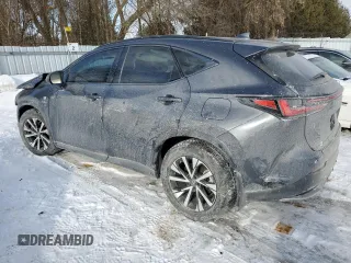 2024 Lexus NX with VIN 2T2KGCEZ2RC042729, listed as a Copart auction lot 44562395 with 28,404 mi miles and Salvage Title. Bid and sale history available at carsss.com. Image 2.