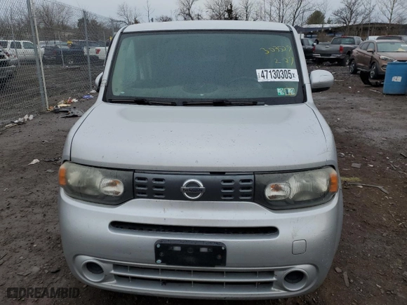 2013 Nissan Cube SL with VIN JN8AZ2KR9DT303529, listed as a Copart auction lot 47130305 with NaN miles and Clean Title. Bid and sale history available at carsss.com. Image 5.