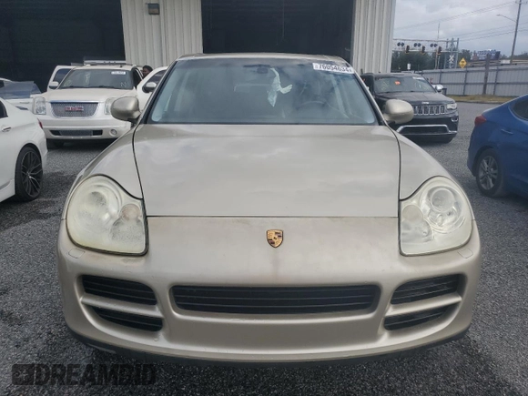 2004 Porsche Cayenne S with VIN WP1AB29P44LA70226, listed as a Copart auction lot 76054634 with 0 mi miles and Non Repairable. Bid and sale history available at carsss.com. Image 5.