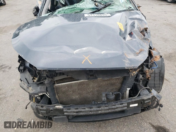 2021 Hyundai Tucson Ultimate with VIN KM8J3CAL4MU338338, listed as a Copart auction lot 54318835 with Not provided miles and Salvage title. Bid and sale history available at DreamBid. Image 12.