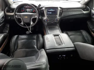2018 Chevrolet Tahoe Premier with VIN 1GNSCCKC9JR342575, listed as a Copart auction lot 87746435 with 161,056 mi miles and Salvage Title. Bid and sale history available at carsss.com. Image 8.
