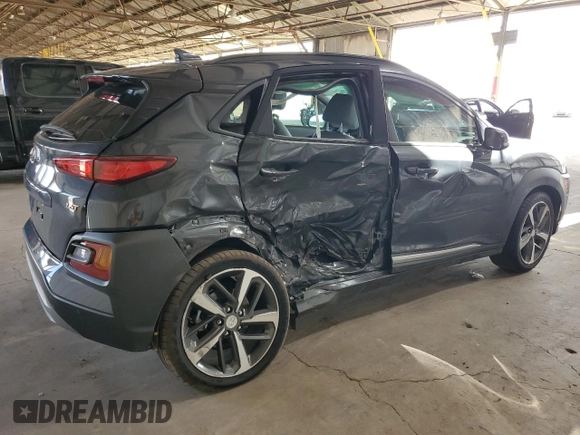 2020 Hyundai Kona Ultimate with VIN KM8K53A59LU548965, listed as a Copart auction lot 69809444 with 26,880 mi miles and Salvage Title. Bid and sale history available at carsss.com. Image 3.