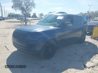 2021 Land Rover Range Rover z VIN SALGS5SE9MA440788, wystawiony jako IAAI lot #41441609 z przebiegiem 15 850 mil mil oraz . Historia ofert i sprzedaży dostępna na DreamBid. Obrazek 2.