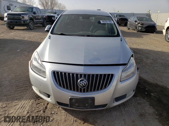 2012 Buick Regal with VIN 2G4GR5EK6C9163270, listed as a Copart auction lot 48285165 with 196,783 mi miles and Salvage Title. Bid and sale history available at carsss.com. Image 5.