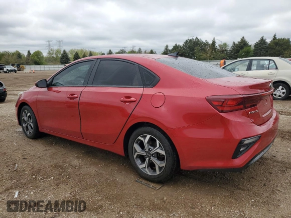 2019 Kia Forte LXS with VIN 3KPF24AD1KE138654, listed as a Copart auction lot 55245885 with 62,127 mi miles and Salvage title. Bid and sale history available at DreamBid. Image 2.
