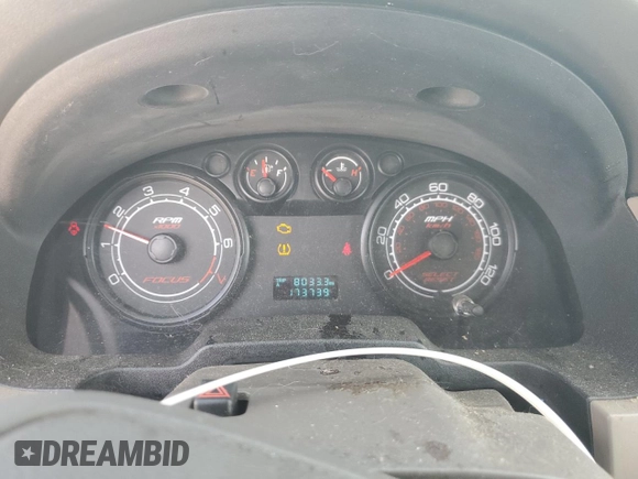 2008 Ford Focus S with VIN 1FAHP34N98W232052, listed as a Copart auction lot 45483725 with 173,739 mi miles and Salvage Title. Bid and sale history available at carsss.com. Image 9.