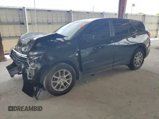 2023 Chevrolet Equinox LS with VIN 3GNAXHEG9PL154005, listed as a Copart auction lot 57805865 with Not provided miles and Salvage title. Bid and sale history available at DreamBid. Image 1.