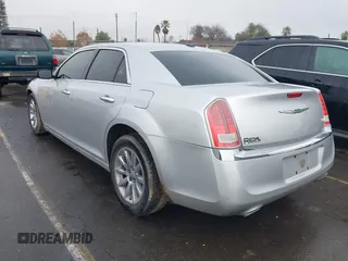 2011 Chrysler 300 Limited with VIN 2C3CA5CG9BH614354, listed as a IAAI auction lot 41216730 with 141,670 mi miles. Bid and sale history available at carsss.com. Image 3.