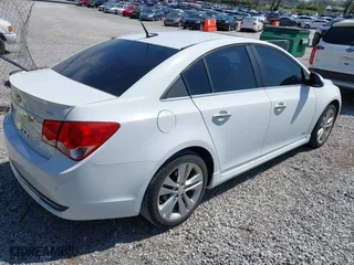 2011 Chevrolet Cruze LTZ with VIN 1G1PH5S9XB7206932, listed as a IAAI auction lot 41991371 with 164,240 mi miles. Bid and sale history available at carsss.com. Image 4.