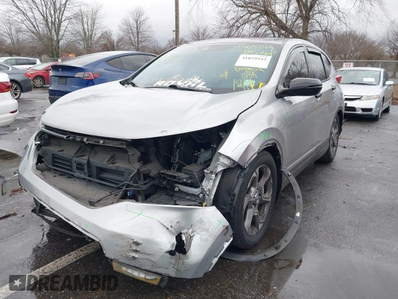 2019 Honda CR-V EX-L with VIN 2HKRW2H89KH669532, listed as a IAAI auction lot 41039943 with 103,252 mi miles. Bid and sale history available at carsss.com. Image 17.