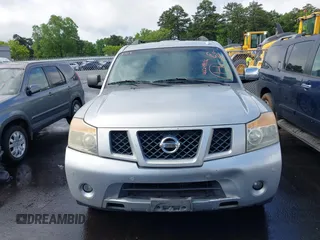 2008 Nissan Armada SE z VIN 5N1BA08D48N603251, wystawiony jako IAAI lot #42249956 z przebiegiem 186 715 mil mil oraz . Historia ofert i sprzedaży dostępna na DreamBid. Obrazek 6.