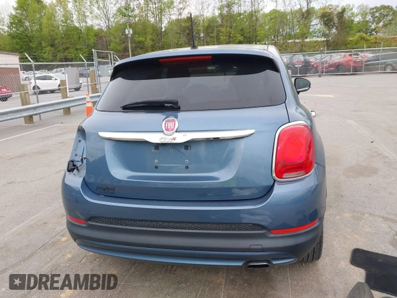 2017 FIAT 500X Lounge with VIN ZFBCFXDB1HP639672, listed as a IAAI auction lot 42033838 with 71,542 mi miles and . Bid and sale history available at DreamBid. Image 17.