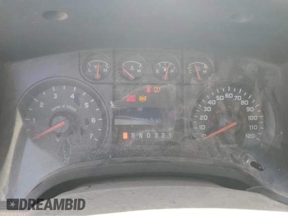 2010 Ford F-150 XL with VIN 1FTEX1E87AFA89876, listed as a Copart auction lot 59507555 with 185,483 mi miles and Clean title. Bid and sale history available at DreamBid. Image 9.