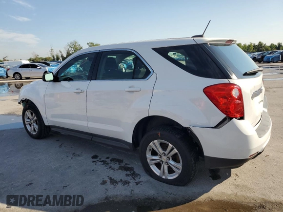 2015 Chevrolet Equinox LS z VIN 2GNALAEK4F1144117, wystawiony jako Copart lot #57961095 z przebiegiem 113 878 mil mil oraz Szkoda całkowita • Salvage title. Historia ofert i sprzedaży dostępna na DreamBid. Obrazek 2.