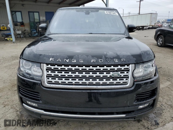 2017 Land Rover Range Rover с VIN SALGS5FE1HA362815, выставлен на аукционе Copart как лот 61987445 с пробегом 138 249 миль миль и Списание • Salvage title. История ставок и продаж доступна на DreamBid. Изображение 5.