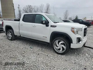 2021 GMC Sierra 1500 AT4 with VIN 1GTP9EEL8MZ279705, listed as a Copart auction lot 78482414 with 133,031 mi miles and Non Repairable. Bid and sale history available at carsss.com. Image 4.