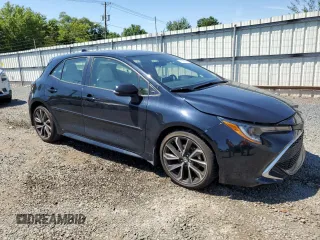 2019 Toyota Corolla Hatchback SE with VIN JTNK4RBE3K3061043, listed as a Copart auction lot 61609844 with 46,136 mi miles and Salvage Title. Bid and sale history available at carsss.com. Image 4.