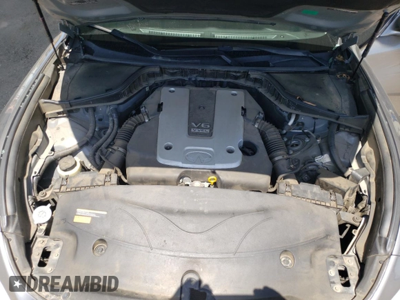 2013 Infiniti M with VIN JN1BY1AP2DM511973, listed as a Copart auction lot 55351815 with 126,888 mi miles and Salvage title. Bid and sale history available at DreamBid. Image 11.