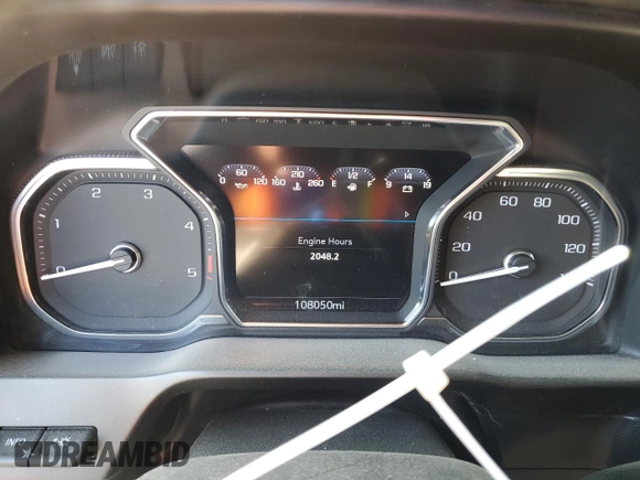 2020 GMC Sierra 1500 with VIN 0K1190264832, listed as a Copart auction lot 70651164 with 108,050 mi miles and Clean Title. Bid and sale history available at DreamBid. Image 9.