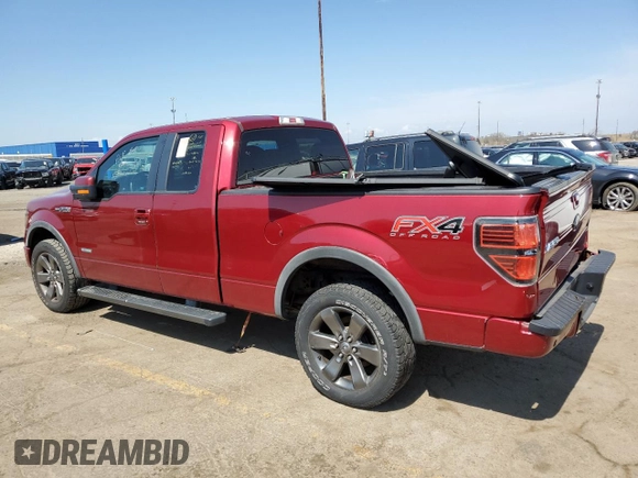 2013 Ford F-150 XL with VIN 1FTFX1ET8DFB07444, listed as a Copart auction lot 54358495 with 102,629 mi miles and Clean Title. Bid and sale history available at carsss.com. Image 2.