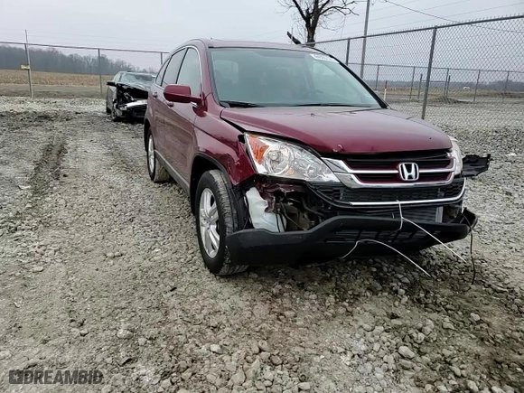 2011 Honda CR-V EX-L with VIN 5J6RE3H7XBL024930, listed as a Copart auction lot 44986125 with 76,098 mi miles and Salvage Title. Bid and sale history available at carsss.com. Image 12.