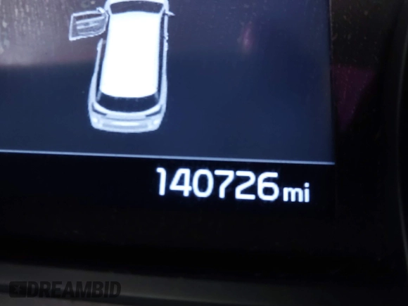 2019 Kia Sedona EX with VIN KNDMB5C13K6534221, listed as a IAAI auction lot 41880056 with 140,726 mi miles. Bid and sale history available at carsss.com. Image 15.