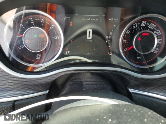 2016 Dodge Challenger SXT with VIN 2C3CDZAG6GH108280, listed as a Copart auction lot 56192235 with 172,252 mi miles and Salvage title. Bid and sale history available at DreamBid. Image 9.