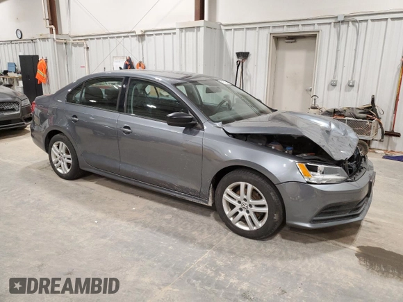 2015 Volkswagen Jetta S with VIN 3VW2K7AJ4FM350947, listed as a Copart auction lot 61672765 with 158,263 mi miles and Non repairable. Bid and sale history available at DreamBid. Image 4.