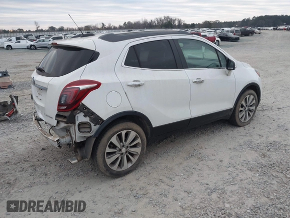2017 Buick Encore Essence with VIN KL4CJCSB7HB011839, listed as a IAAI auction lot 41303660 with 80,789 mi miles and . Bid and sale history available at carsss.com. Image 4.