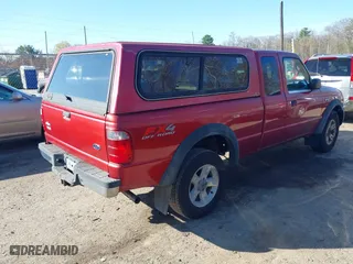 2004 Ford Ranger XL Fleet with VIN 1FTZR45E04PB30477, listed as a IAAI auction lot 42053429 with 217,812 mi miles. Bid and sale history available at carsss.com. Image 4.