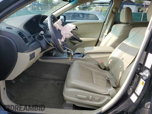 2014 Acura RDX Technology with VIN 5J8TB4H53EL012505, listed as a Copart auction lot 58601745 with 95,818 mi miles and Salvage title. Bid and sale history available at DreamBid. Image 7.