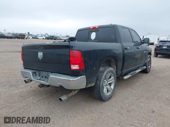 2009 Dodge 1500 SLT with VIN 1D3HB13T39S789827, listed as a IAAI auction lot 41504667 with 201,152 mi miles and . Bid and sale history available at DreamBid. Image 4.