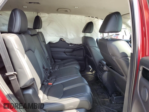 2023 Honda Pilot EX-L with VIN 5FNYG2H40PB003512, listed as a Copart auction lot 55291795 with 17,493 mi miles and Salvage title. Bid and sale history available at DreamBid. Image 11.