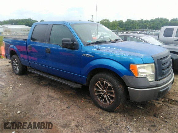 2009 Ford F-150 XL with VIN 1FTRW12W39FA11159, listed as a IAAI auction lot 42445358 with 108,599 mi miles and . Bid and sale history available at DreamBid. Image 1.