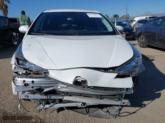 2021 Toyota Prius L Eco with VIN JTDKAMFU7M3148089, listed as a IAAI auction lot 41614915 with 119,725 mi miles. Bid and sale history available at carsss.com. Image 13.