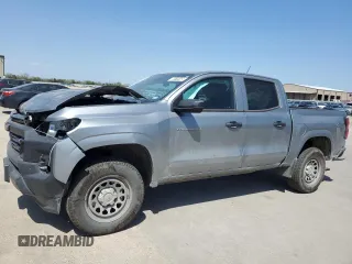 2024 Chevrolet Colorado 2WD Work Truck with VIN 1GCGSBEC5R1248145, listed as a Copart auction lot 50119145 with 9,521 mi miles and Clean Title. Bid and sale history available at DreamBid. Image 1.