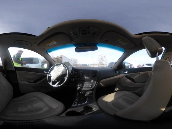 2011 Kia Optima EX with VIN KNAGN4A74B5057825, listed as a IAAI auction lot 41423999 with 1 mi miles. Bid and sale history available at carsss.com. Image 17.