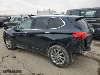 2020 Buick Envision Essence with VIN LRBFXCSA5LD111622, listed as a Copart auction lot 44543845 with 0 mi miles and Salvage Title. Bid and sale history available at carsss.com. Image 2.