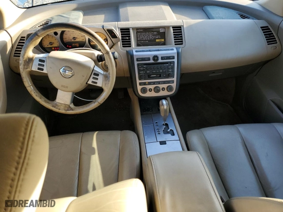 2005 Nissan Murano SL with VIN JN8AZ08TX5W312036, listed as a Copart auction lot 74571564 with 151,894 mi miles and Salvage Title. Bid and sale history available at carsss.com. Image 8.