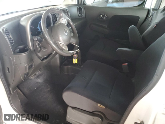 2012 Nissan Cube 1.8 S with VIN JN8AZ2KR4CT251256, listed as a Copart auction lot 53801785 with Not Provided miles and Salvage Title. Bid and sale history available at carsss.com. Image 7.
