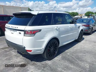 2016 Land Rover Range Rover Sport Autobiography z VIN SALWV2EF1GA109794, wystawiony jako IAAI lot #42710662 z przebiegiem 74 342 mil mil oraz . Historia ofert i sprzedaży dostępna na DreamBid. Obrazek 4.